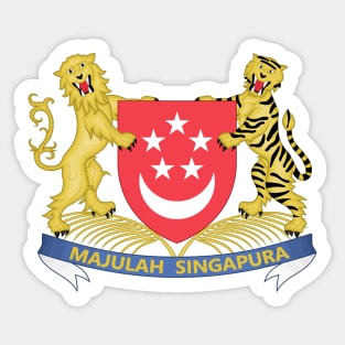 Coat of arms of Singapore Sticker